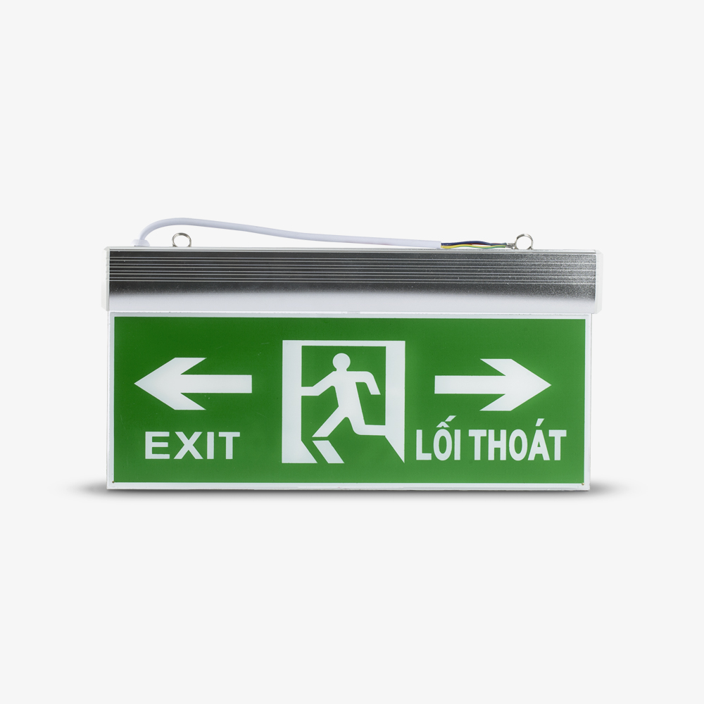 Đèn LED Exit Chỉ dẫn 2 mặt 2W